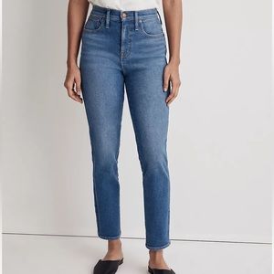 BNWT Madewell Stovepipe Jeans Size 28